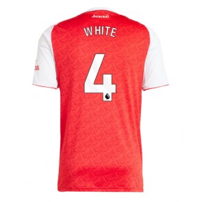 Arsenal Ben White #4 Hjemmebanetrøje 2025-26 Kortærmet